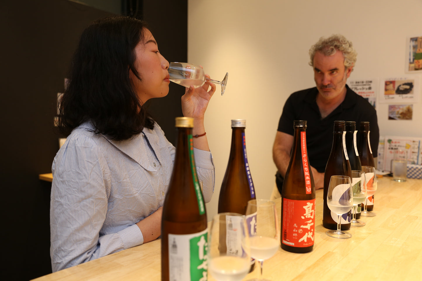 Private Sake Tasting in Central Kyoto with Certified Sake Sommelier