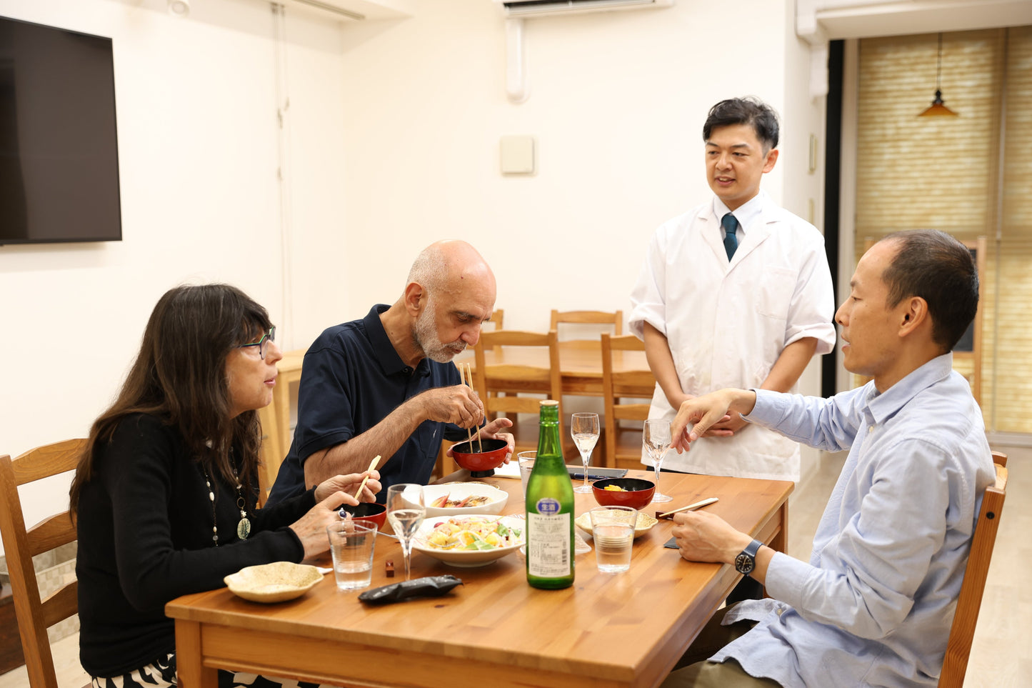 Private Gourmet Meal and Sake Tasting in Central Kyoto