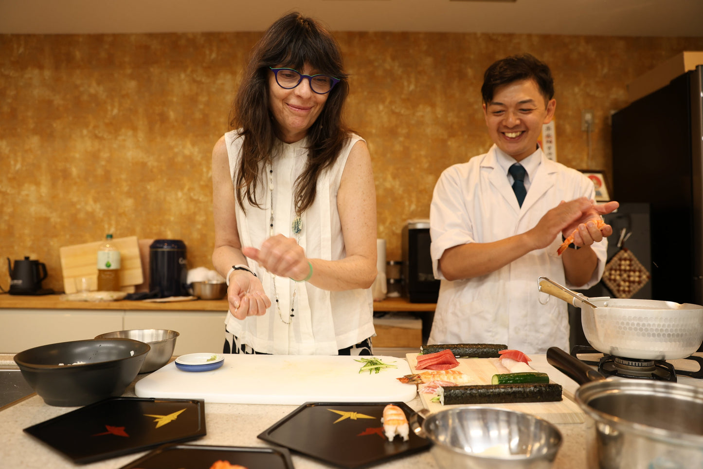 Private Gourmet Meal and Sake Tasting in Central Kyoto