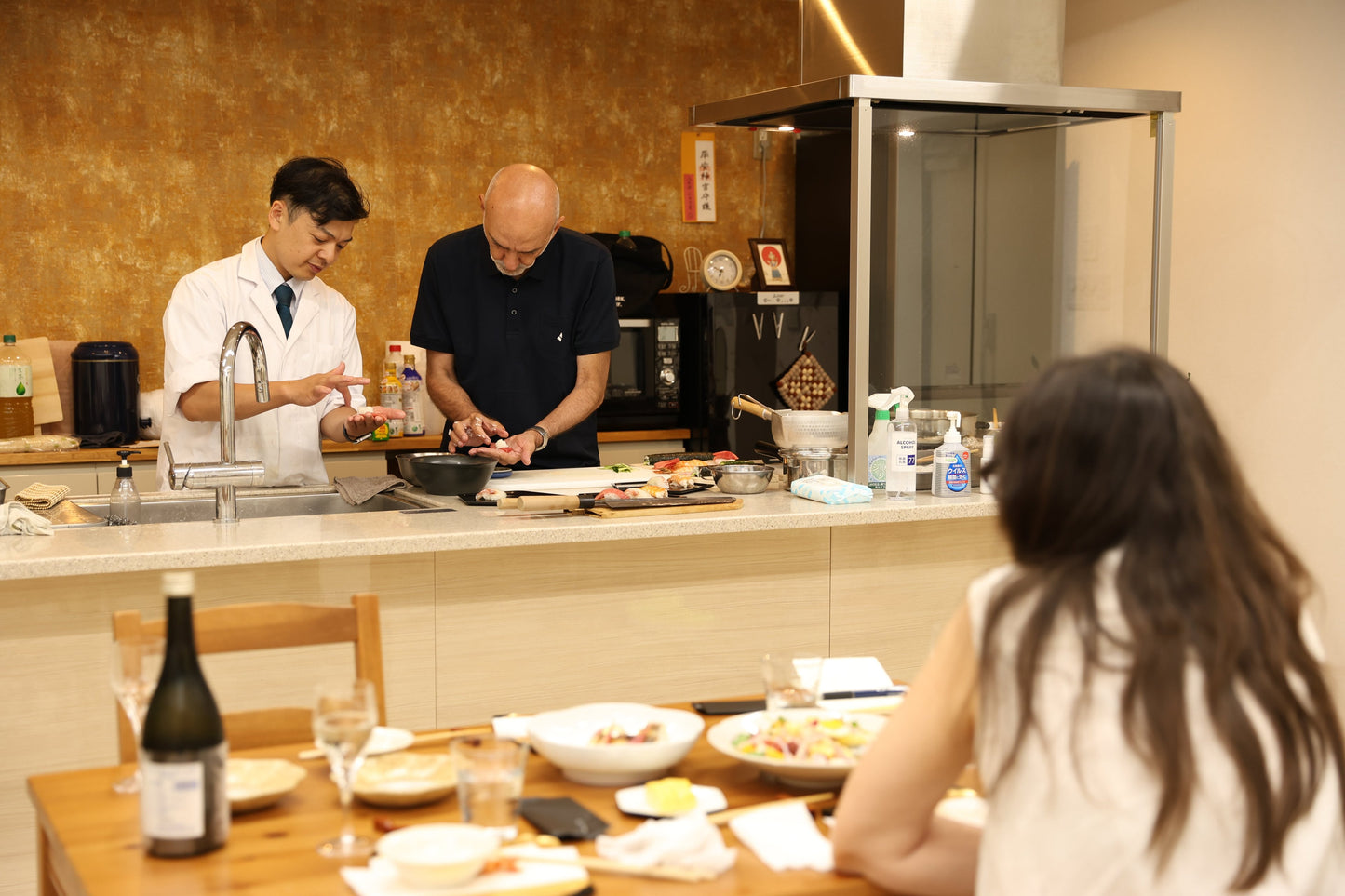 Private Gourmet Meal and Sake Tasting in Central Kyoto